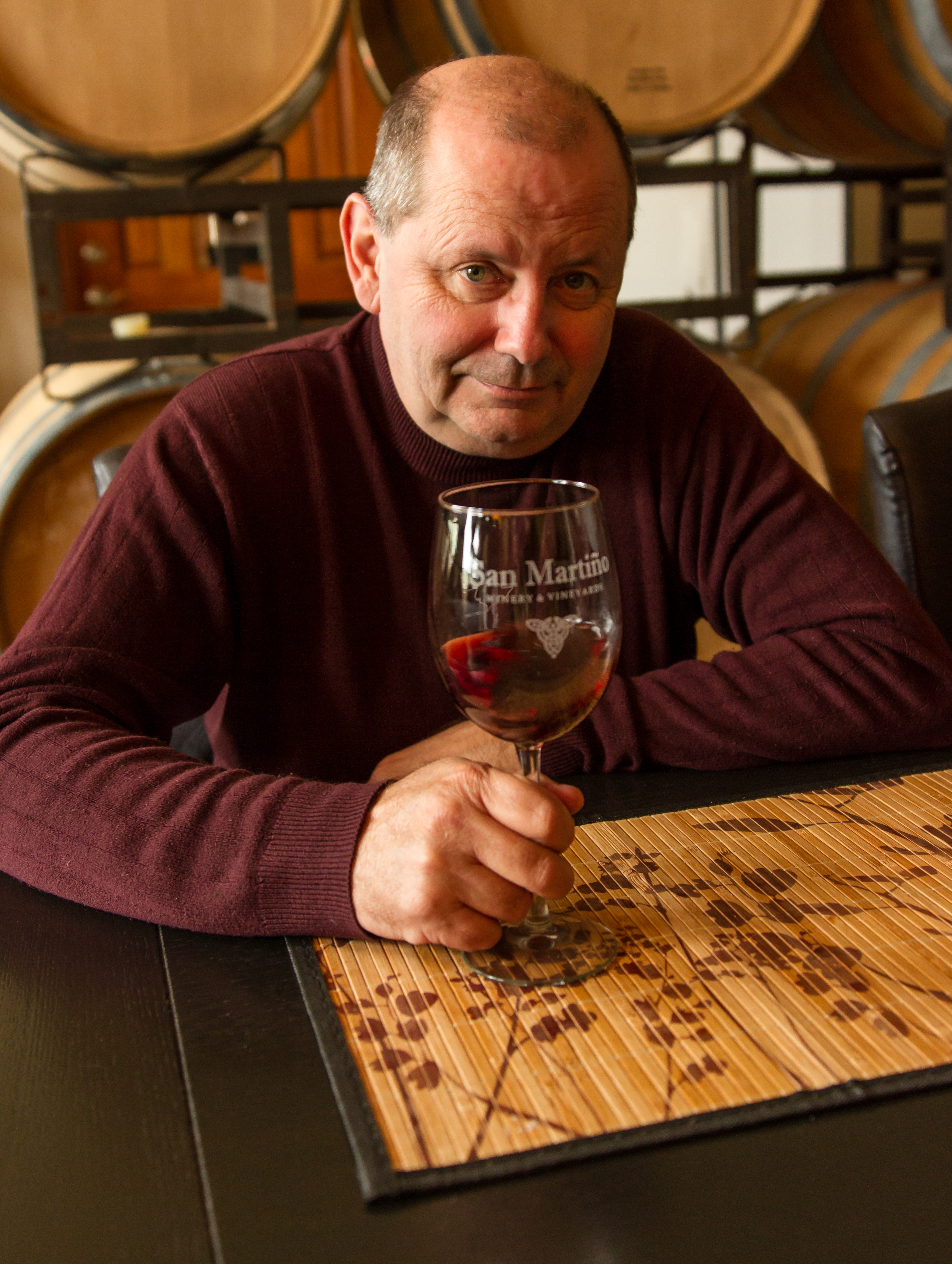Winemaker (Emilio Ramos) - Pic courtesy of Lash Photography